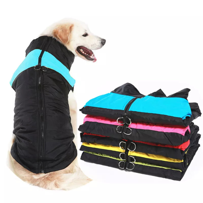 Waterproof Dog Coat With Harness Hatch