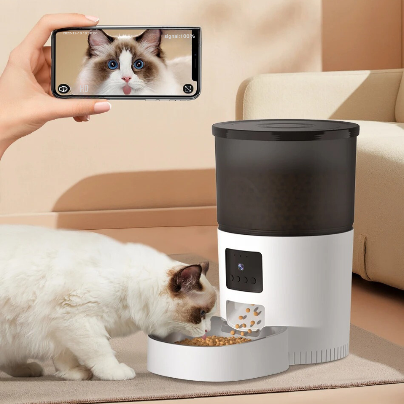 3L Automatic Pet Feeder With Camera